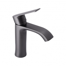 Змішувач для раковини Qtap Zelnava QTZELN1050101G Graphite
