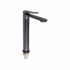 Змішувач для раковини Qtap Slavonice високий QTSLA1042H103B Black Matt Змішувач для раковини Qtap Slavonice високий QTSLA1042H103B Black Matt
