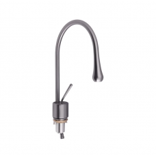Змішувач для раковини Qtap Grand QTGRABCR001F Chrome/Black Змішувач для раковини Qtap Grand QTGRABCR001F Chrome/Black