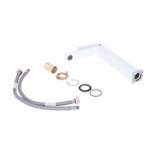 Змішувач для раковини Qtap Gemini високий QTGEM269CRW45679 Chrome/White Змішувач для раковини Qtap Gemini високий QTGEM269CRW45679 Chrome/White