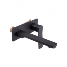 Змішувач для раковини Qtap Slavonice прихованого монтажу QTSLA3040103DB Black Matt Змішувач для раковини Qtap Slavonice прихованого монтажу QTSLA3040103DB Black Matt