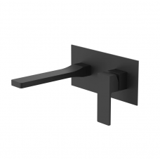 Змішувач для раковини Qtap Gemini прихованого монтажу QTGEM273BLM45694 Black Matt