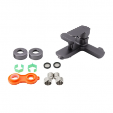 Змішувач для ванни Qtap Lipno QTNH3023101DG Graphite Змішувач для ванни Qtap Lipno QTNH3023101DG Graphite