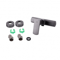 Змішувач для душу Qtap Lipno QTLIPNO4023101G Graphite